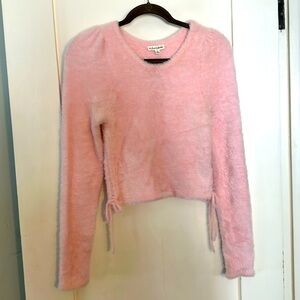 for Love & Lemons super soft pink sweater size M